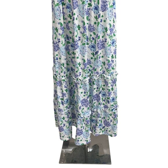 Grace Karin Floral Cottagecore Midi Dress Summer Vacation Coquette Romantic M - Picture 9 of 11